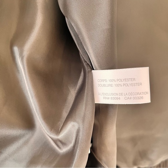 Cutter and Buck Men’s Classic Roosevelt Brown Faux Suede Zipper Jacket Collar LG - Picture 11 of 16